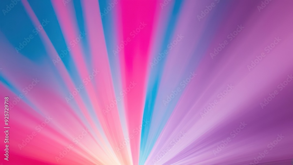Obraz premium Vibrant abstract background featuring a radiant gradient of colors, perfect for creative projects, designs, and digital art