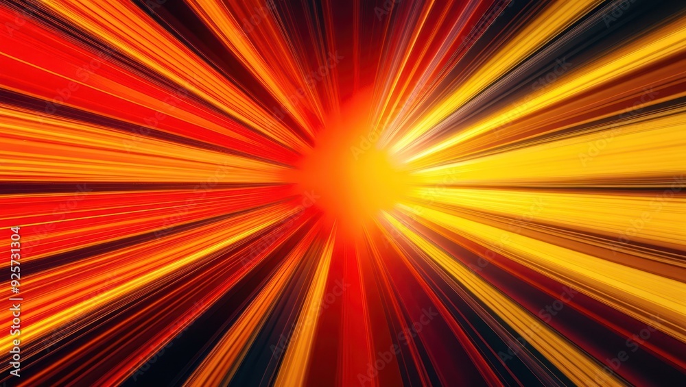 Dynamic burst of vibrant colors radiating light Abstract visual concept representing energy, movement, and artistic expression Dynamic burst of vibrant colors radiating light Abstract visual concept representing energy, movement, and artistic expression