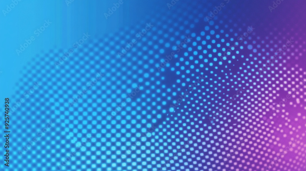 Fototapeta premium Halftone background with Blue gradient Trendy design