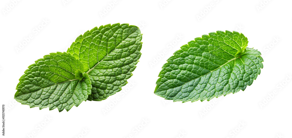 Fresh Mint Leaf on Transparent Background – Perfect for Creative Use Fresh Mint Leaf on Transparent Background – Perfect for Creative Use