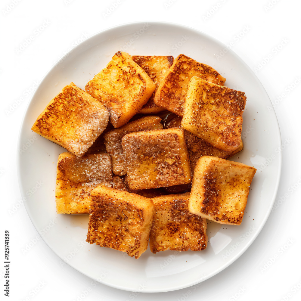 a plate of tofu on a white table a plate of tofu on a white table
