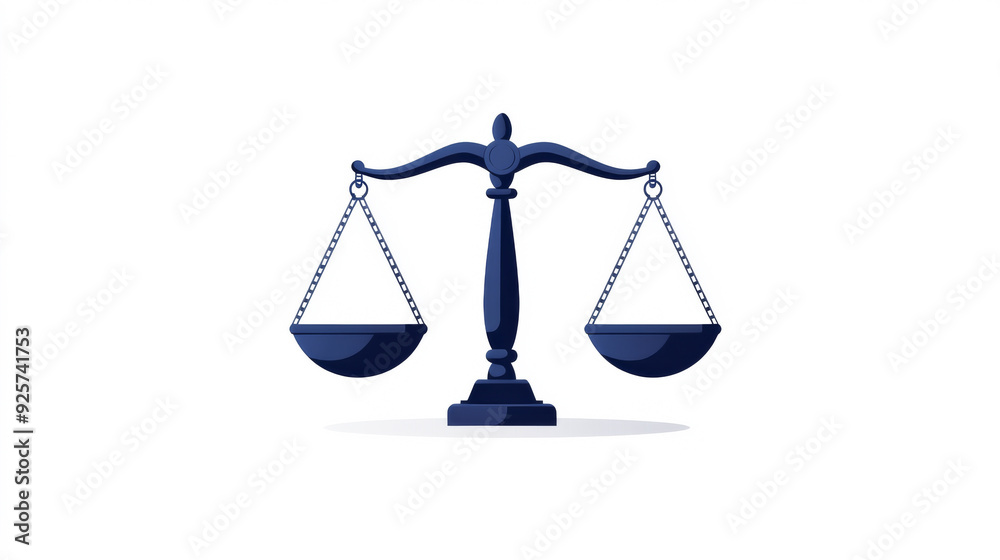 A classic symbol of justice, this balanced scale represents fairness and equality in legal matters and decision-making. A classic symbol of justice, this balanced scale represents fairness and equality in legal matters and decision-making.