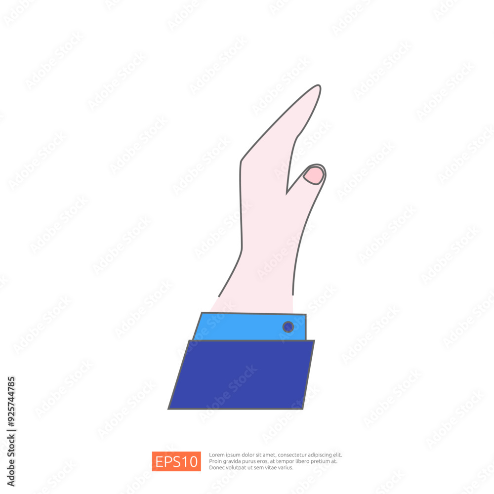 Hand Reaching Up Icon Illustration, Vector Design Hand Reaching Up Icon Illustration, Vector Design