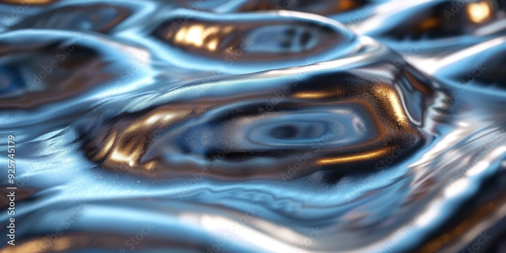 Liquid Flow in Abstract Pattern Liquid Flow in Abstract Pattern