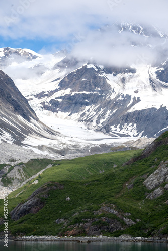 snow covered mountain