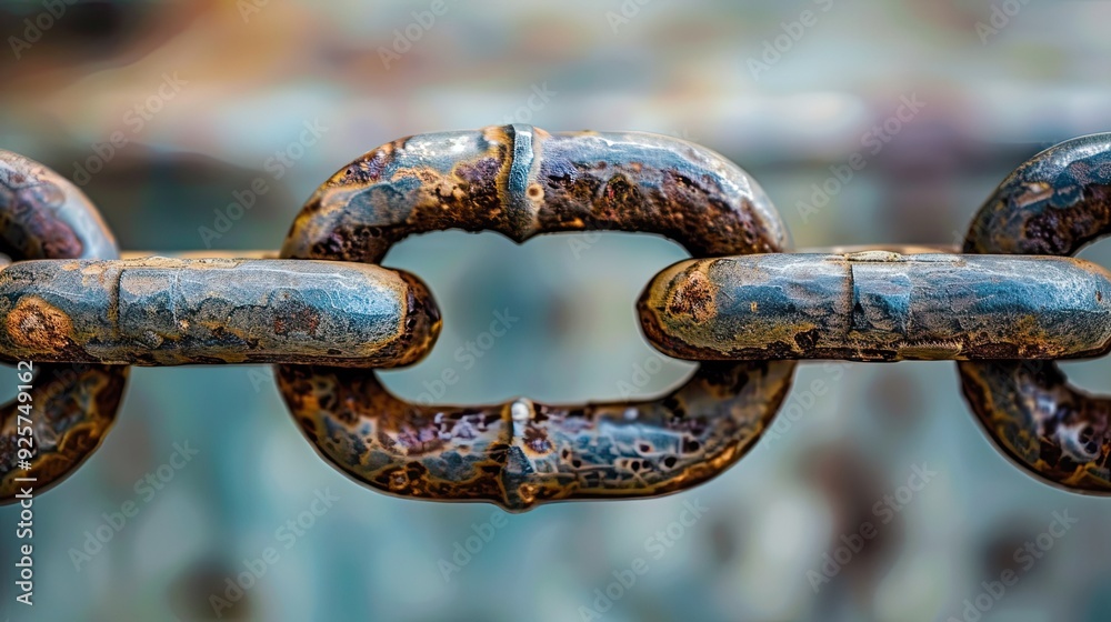 blockchain security chain with encoded links blockchain security chain with encoded links