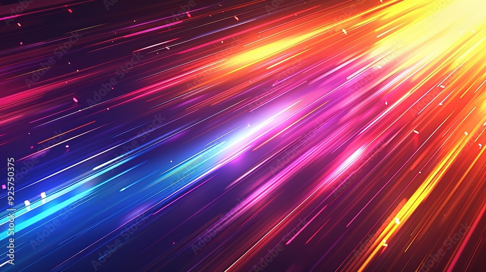 Abstract background with colorful streaks of light. Abstract background with colorful streaks of light.