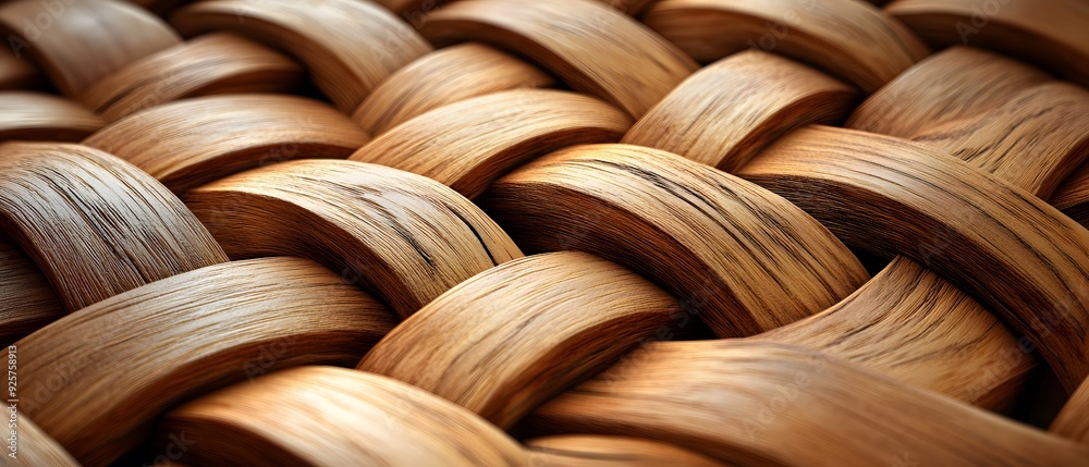 Wooden Weave Texture. Wooden Weave Texture.