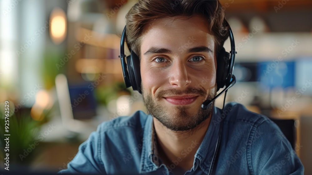 Professional Call Center Agent Providing Quality Customer Support Online Professional Call Center Agent Providing Quality Customer Support Online
