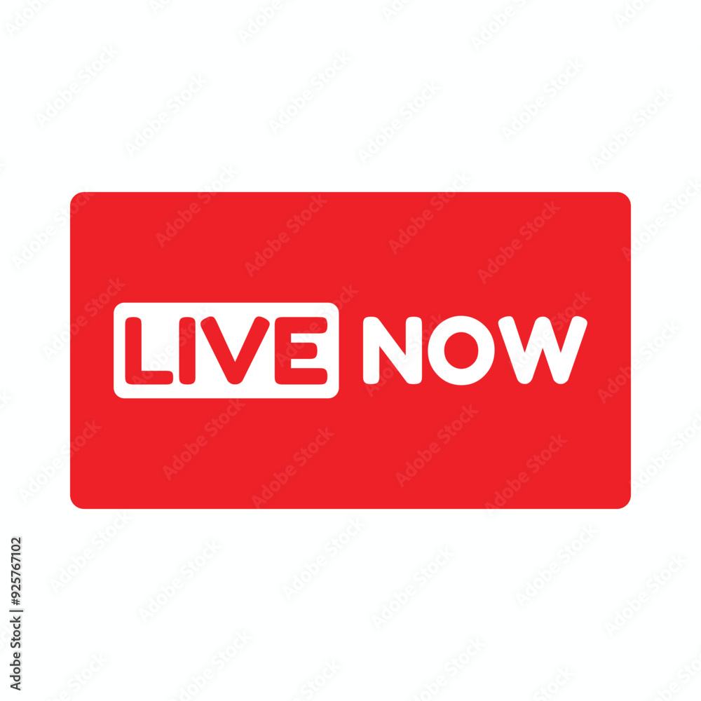live nowLive Now icon, website online video live stream symbol. Streaming video, Live Now color vector illustration. live nowLive Now icon, website online video live stream symbol. Streaming video, Live Now color vector illustration.