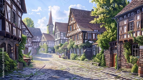 Medieval Commerce: Merchant Stalls, Inns, and Tavern Tales