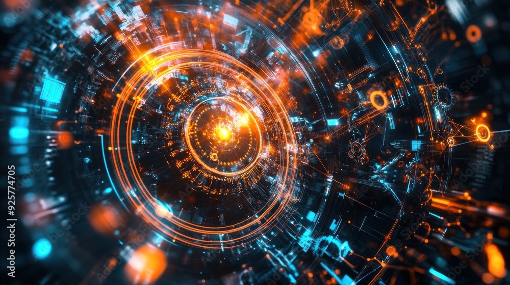 Abstract Technology Background Abstract Technology Background