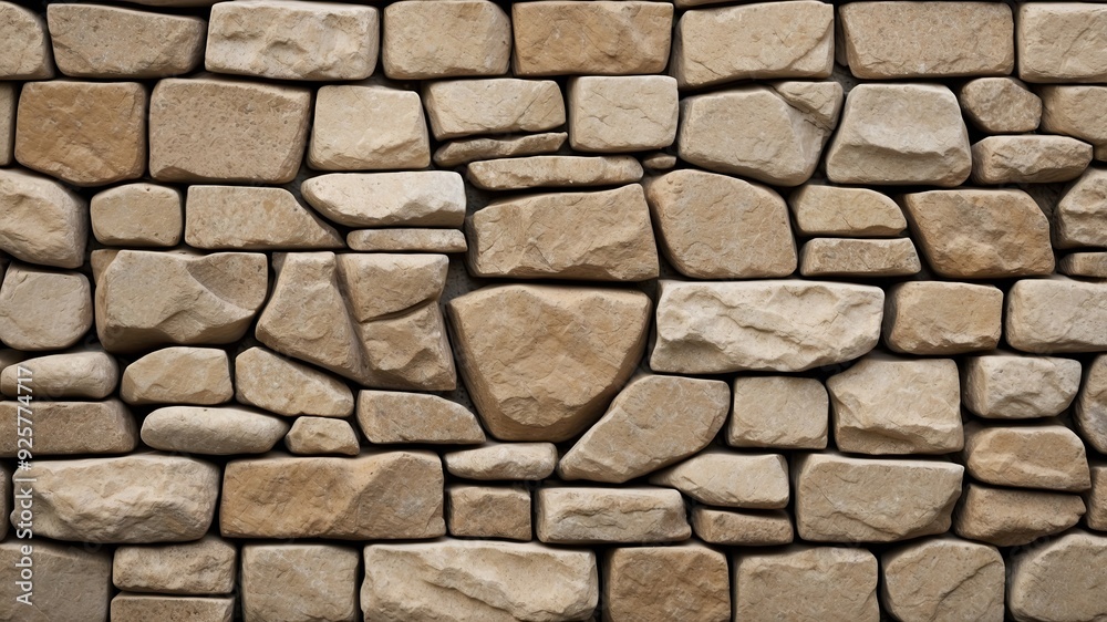 Fototapeta premium Golden stone texture background, close-up panoramic