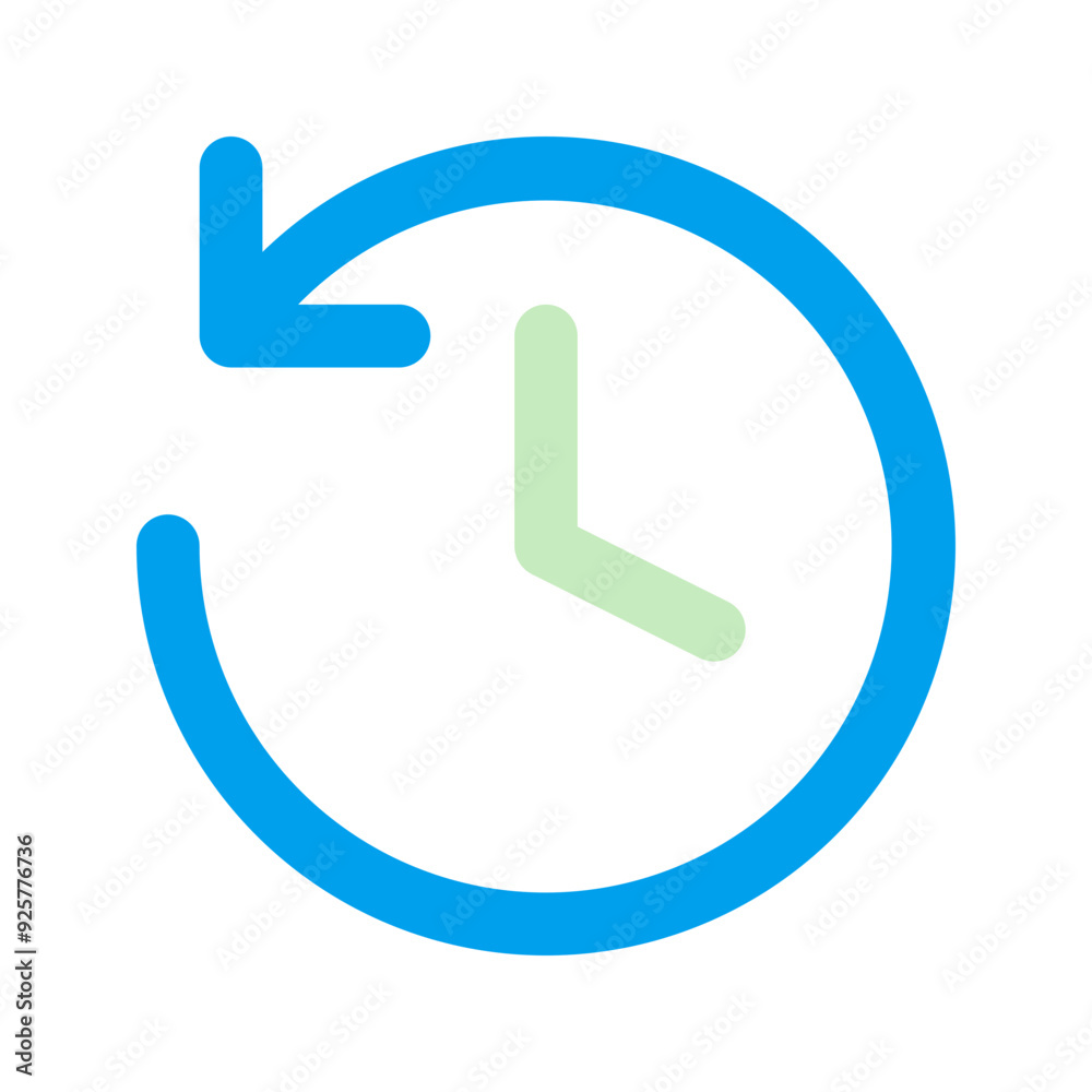 history duo tone icon