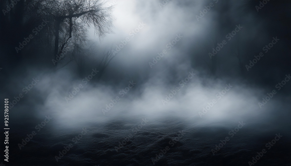Fog white, blue overlay background Fog white, blue overlay background