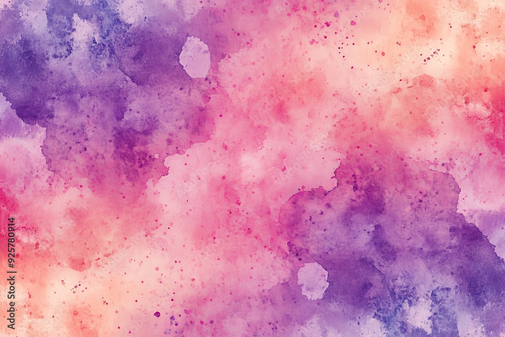 Obraz premium Vibrant Watercolor Digital Background Pattern on Textures for Creative Projects