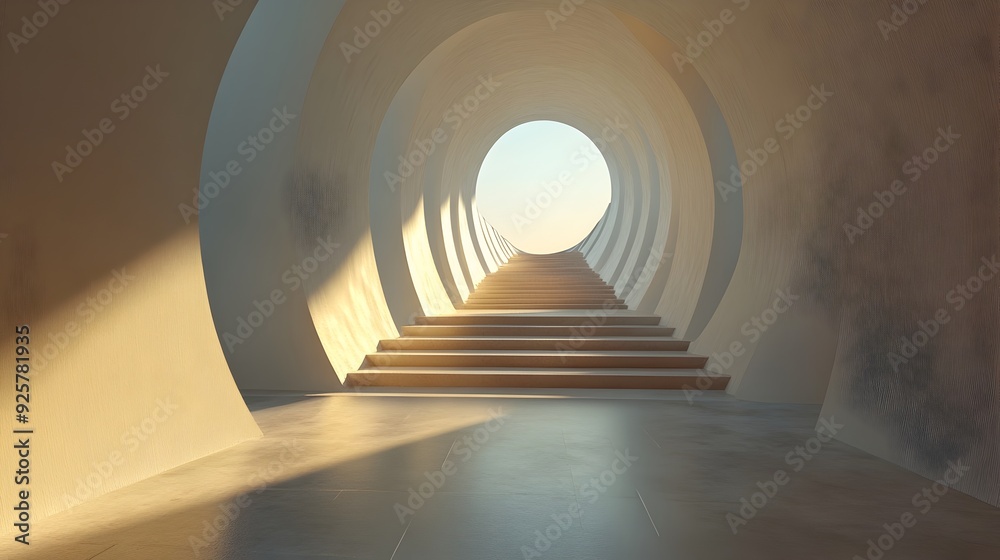 Conceptual Gap Between Theory and Practice Rendered in Abstract Geometric Visualization
