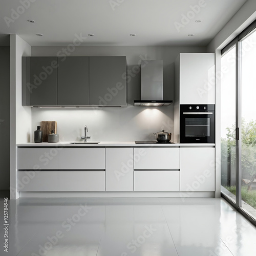 Sleek Modern Kitchen Interior Design