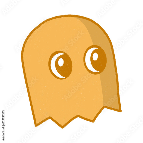 cute cartoon orange