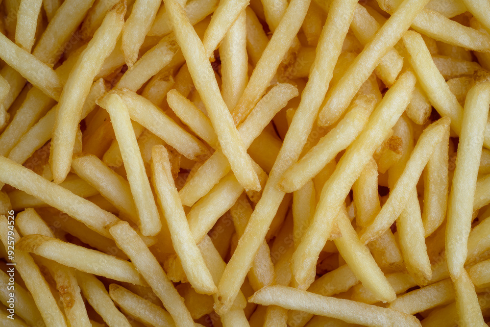 Texture Scattered Fried French Fries For Backgrounds Created With Artificial Intelligence Texture Scattered Fried French Fries For Backgrounds Created With Artificial Intelligence