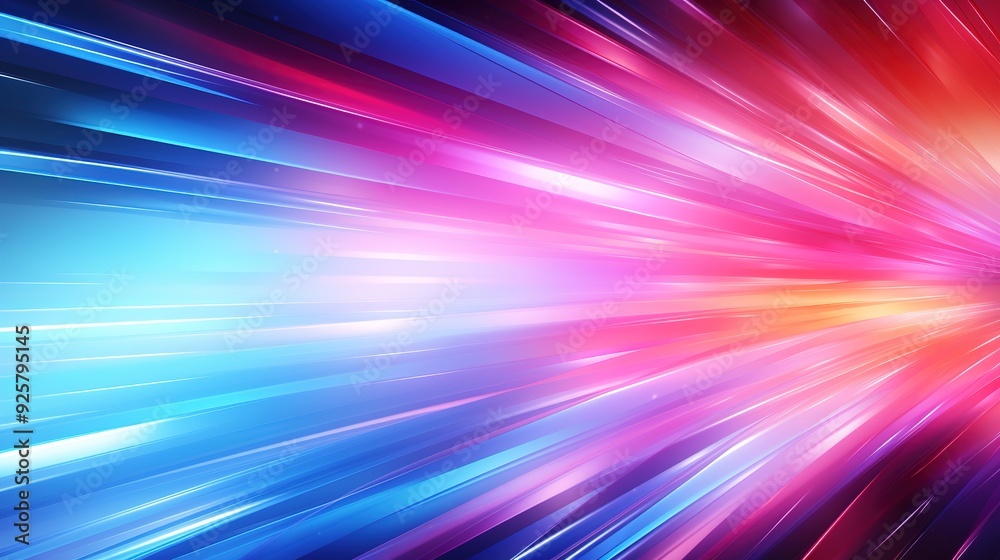 Abstract colorful background with bright lines and glow. Abstract colorful background with bright lines and glow.
