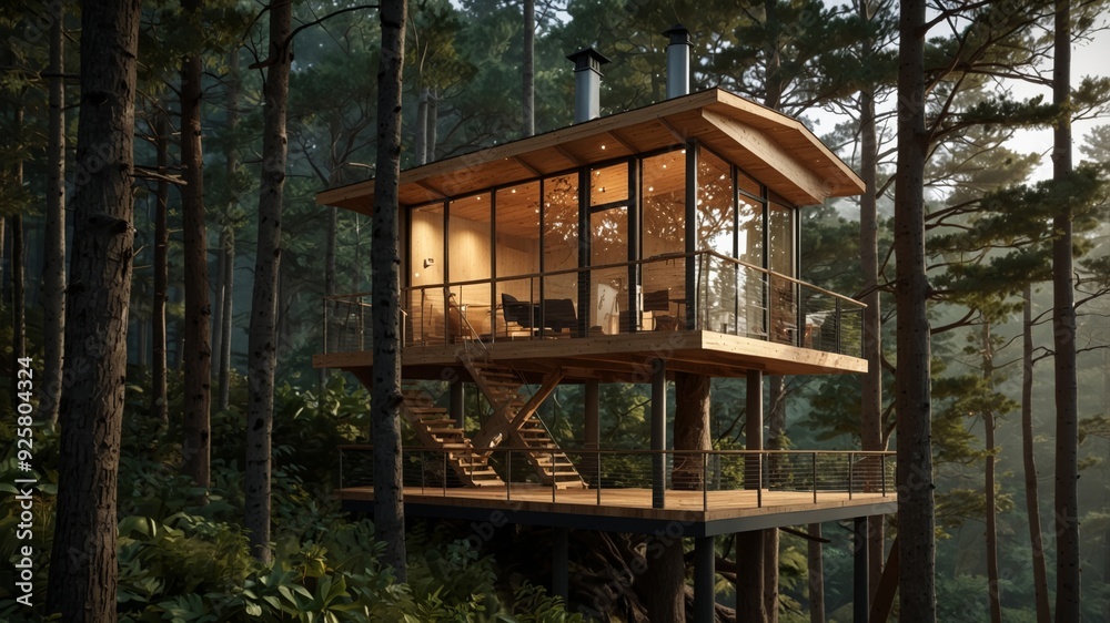 modern treehouse in the mountains modern treehouse in the mountains
