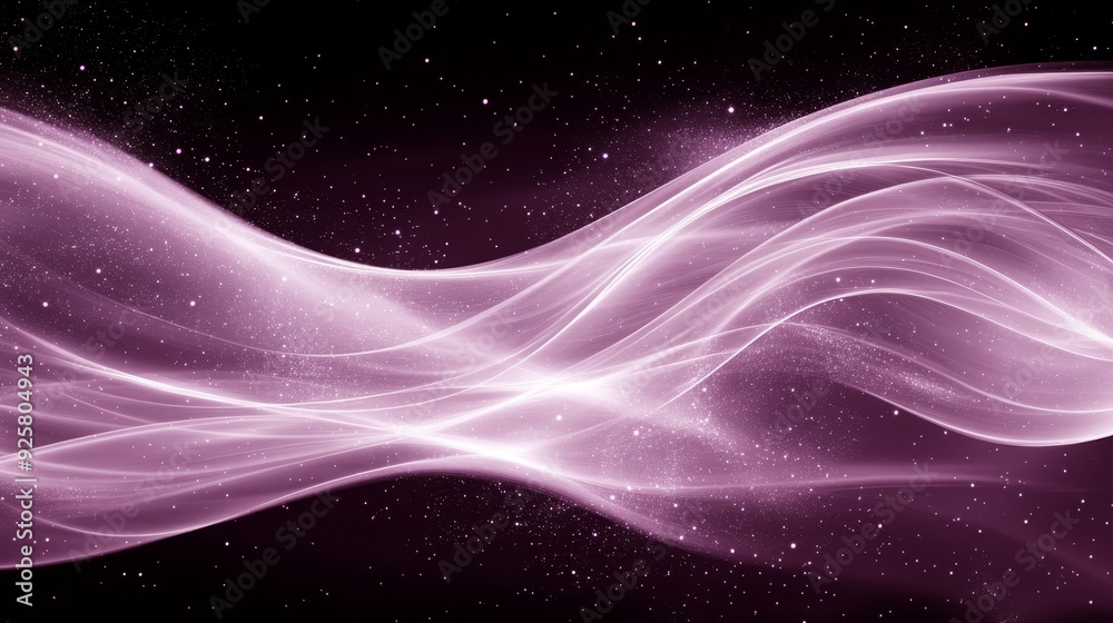 Cosmic Dance A single, ethereal white wave swirls through a starry purple void, evoking a sense of mystery and celestial wonder Cosmic Dance A single, ethereal white wave swirls through a starry purple void, evoking a sense of mystery and celestial wonder