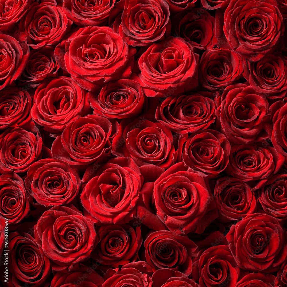 Natural red roses background. Color of the holiday. Gift to a woman. Deep red color. Natural red roses background. Color of the holiday. Gift to a woman. Deep red color.