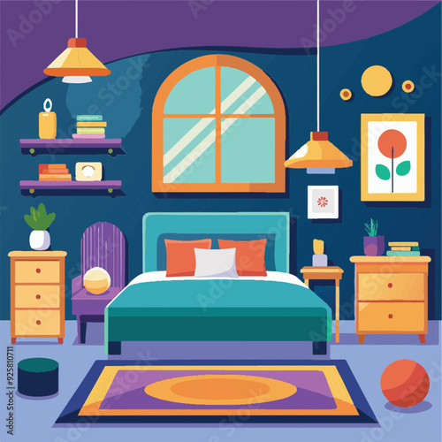 interior of a bedroom