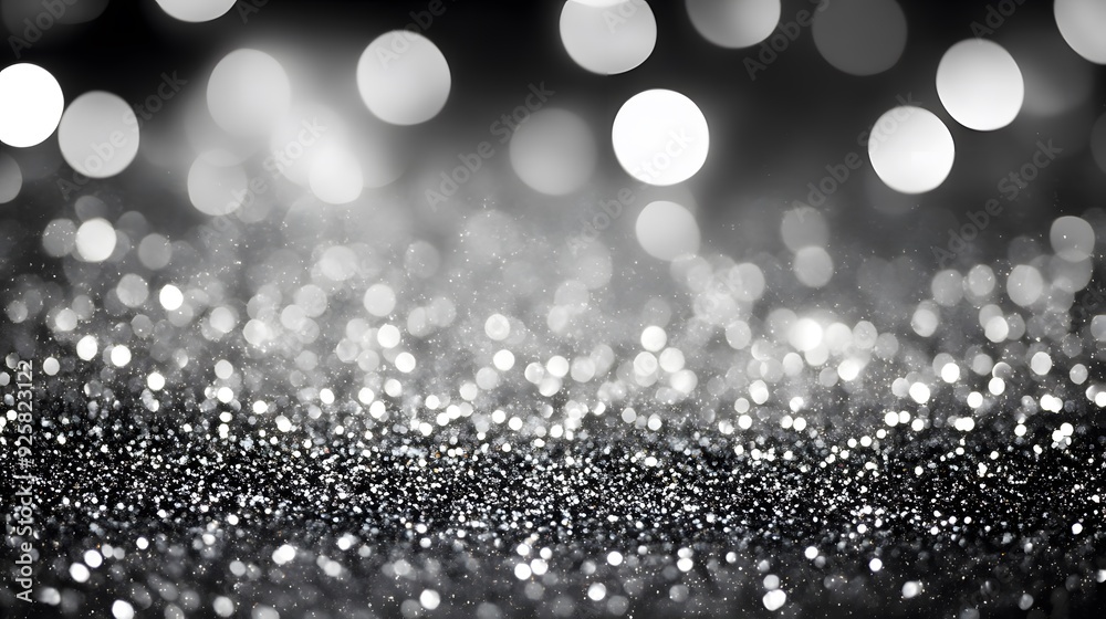 Silver Glitter Background Silver Glitter Background