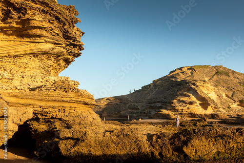 Gerickes Point Coastal Cliffs in sedgefield in the Garden Route  in South Africa. photo