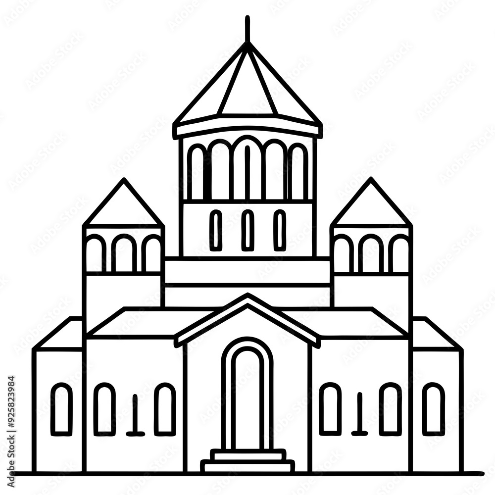 church of the holy cross isolated on white, tsminda sameba vector illustration, christan vector art, bottle silhouette, tsminda sameba vector icon, tsminda sameba line art,eps
church of the holy cross isolated on white, tsminda sameba vector illustration, christan vector art, bottle silhouette, tsminda sameba vector icon, tsminda sameba line art,eps