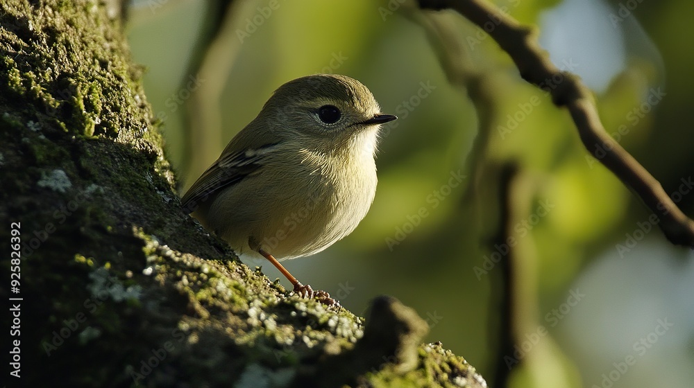 Obraz premium Goldcrest --ar 16:9 --style raw --v 6.1 Job ID: bd61d76e-c392-4c68-abb1-b09b26690dde