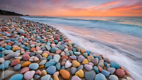 beach at sunset