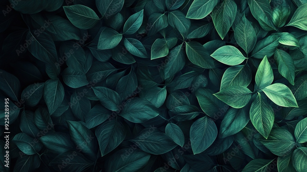 Emerald Canopy: Lush, dark green leaves create a rich textural backdrop. Perfect for nature-themed designs, environmental projects, or adding a touch of the outdoors. Emerald Canopy: Lush, dark green leaves create a rich textural backdrop. Perfect for nature-themed designs, environmental projects, or adding a touch of the outdoors.
