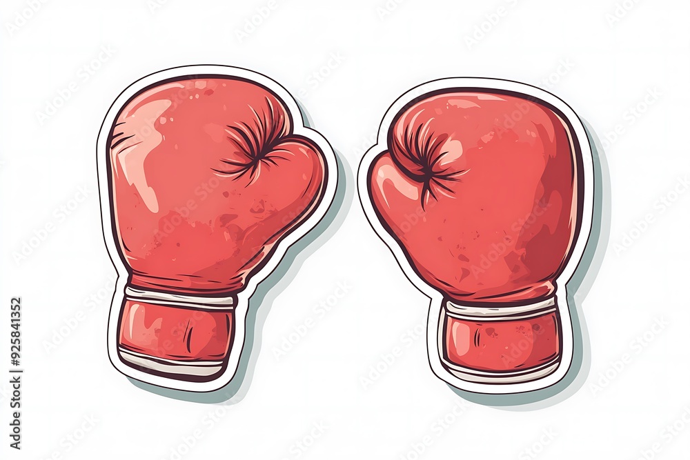 Boxing glove isolated Boxing glove isolated