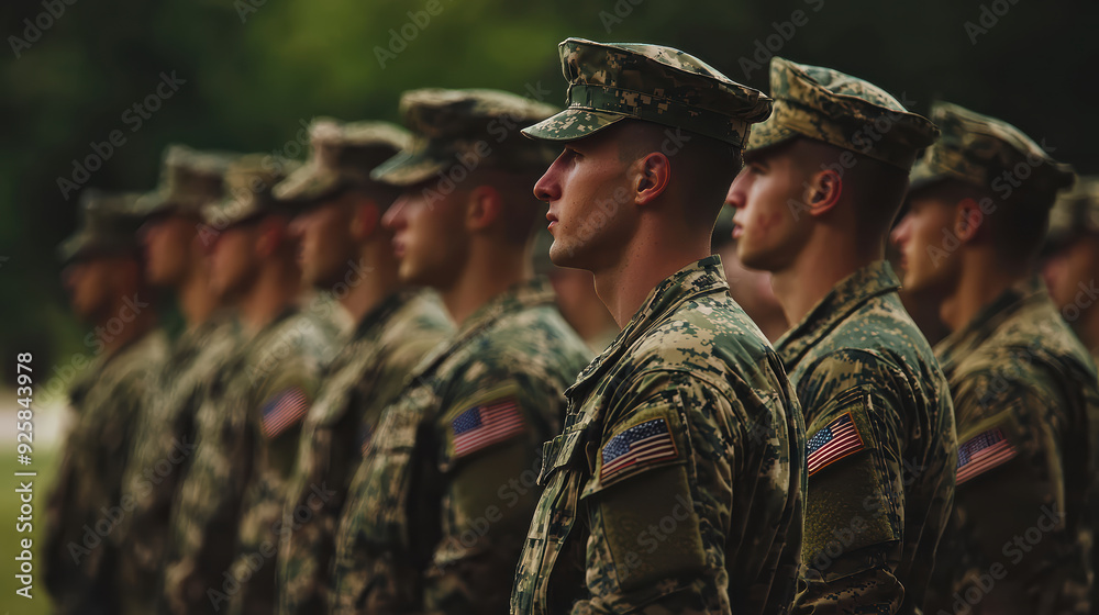 group of soldiers stands in formation, displaying pride and discipline. Their serious expressions reflect commitment and readiness. group of soldiers stands in formation, displaying pride and discipline. Their serious expressions reflect commitment and readiness.