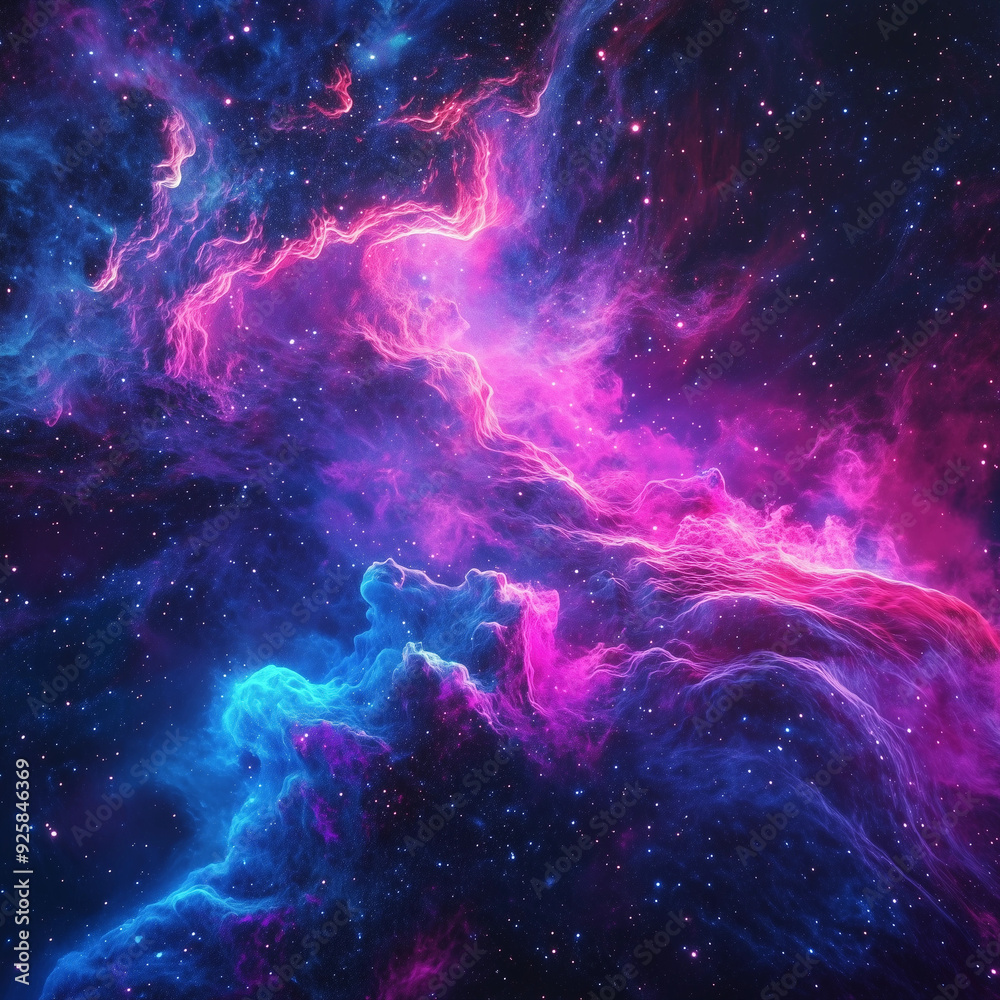 background with space, nebula, stars, space and galaxy