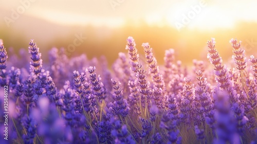 close up of lavender flowers on field 