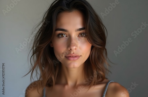 Portrait highlighting diversity, cultural pride, National Hispanic Heritage Month, emotional connection, marketing potential, versatile applications, copy space