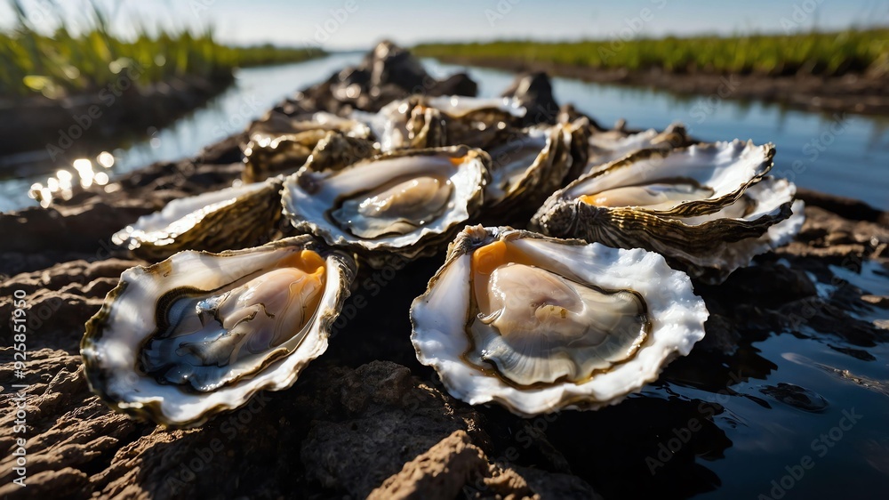stock photography oysters in a beautiful farm stock photography oysters in a beautiful farm