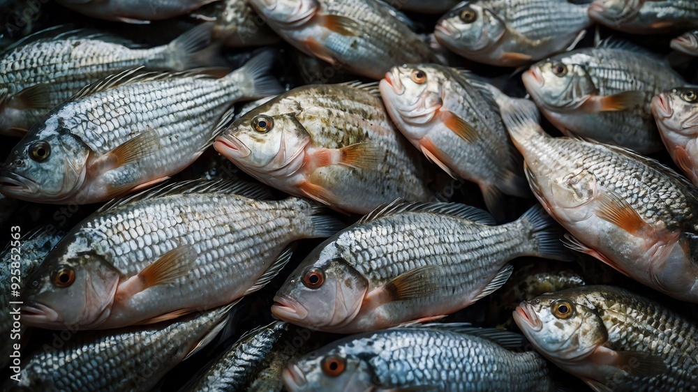 stock photography tilapia fish harvested in a beautiful farm stock photography tilapia fish harvested in a beautiful farm