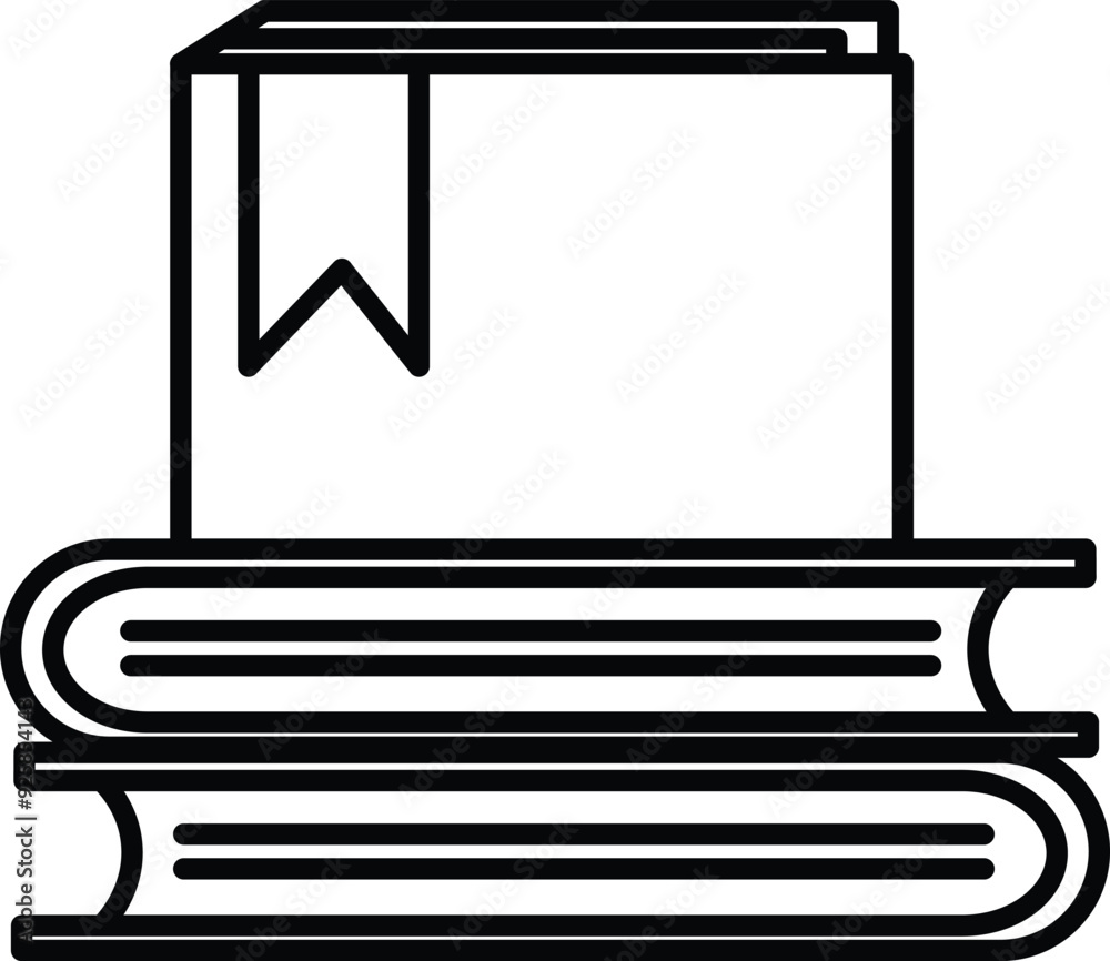 Literary Exploration Icon Set. Book Reading Vector Symbol Literary Exploration Icon Set. Book Reading Vector Symbol