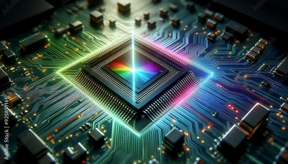 Fototapeta premium Technology