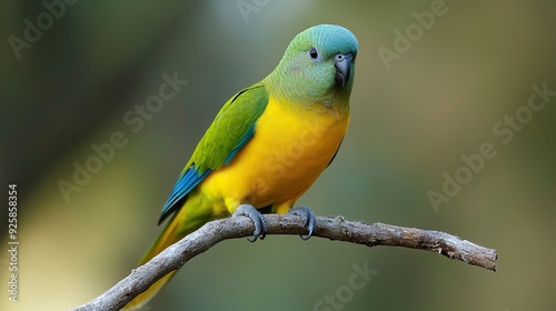 Orange-bellied parrot --ar 16:9 --style raw --v 6.1 Job ID: 045db8bc-f6c6-4d37-9125-d441f62c674d photo