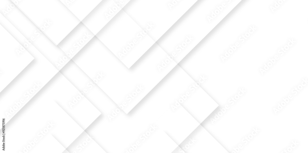 Modern geometrical dynamic and seamless abstract white background. Abstract background in white and gray shadows. Abstract geometric background Template for branding business technology concept design