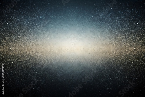 Black grainy gradient background noise texture blurred dark header backdrop poster banner header cover design Generative Ai 