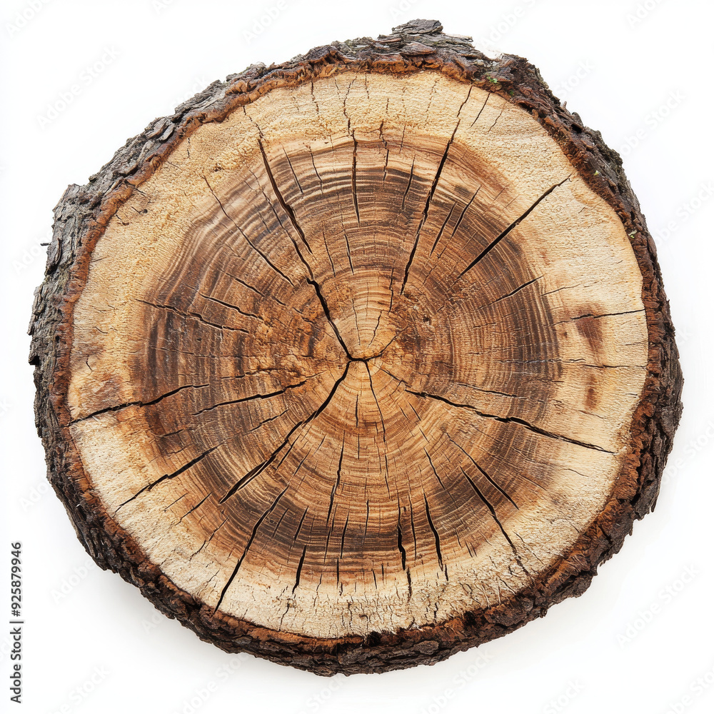 Fototapeta premium stump isolated on white