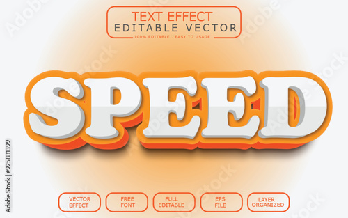 3D Editable Retro Vintage Text Effect. Lettering graphic style
