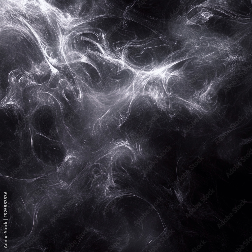 Obraz premium smoke on black